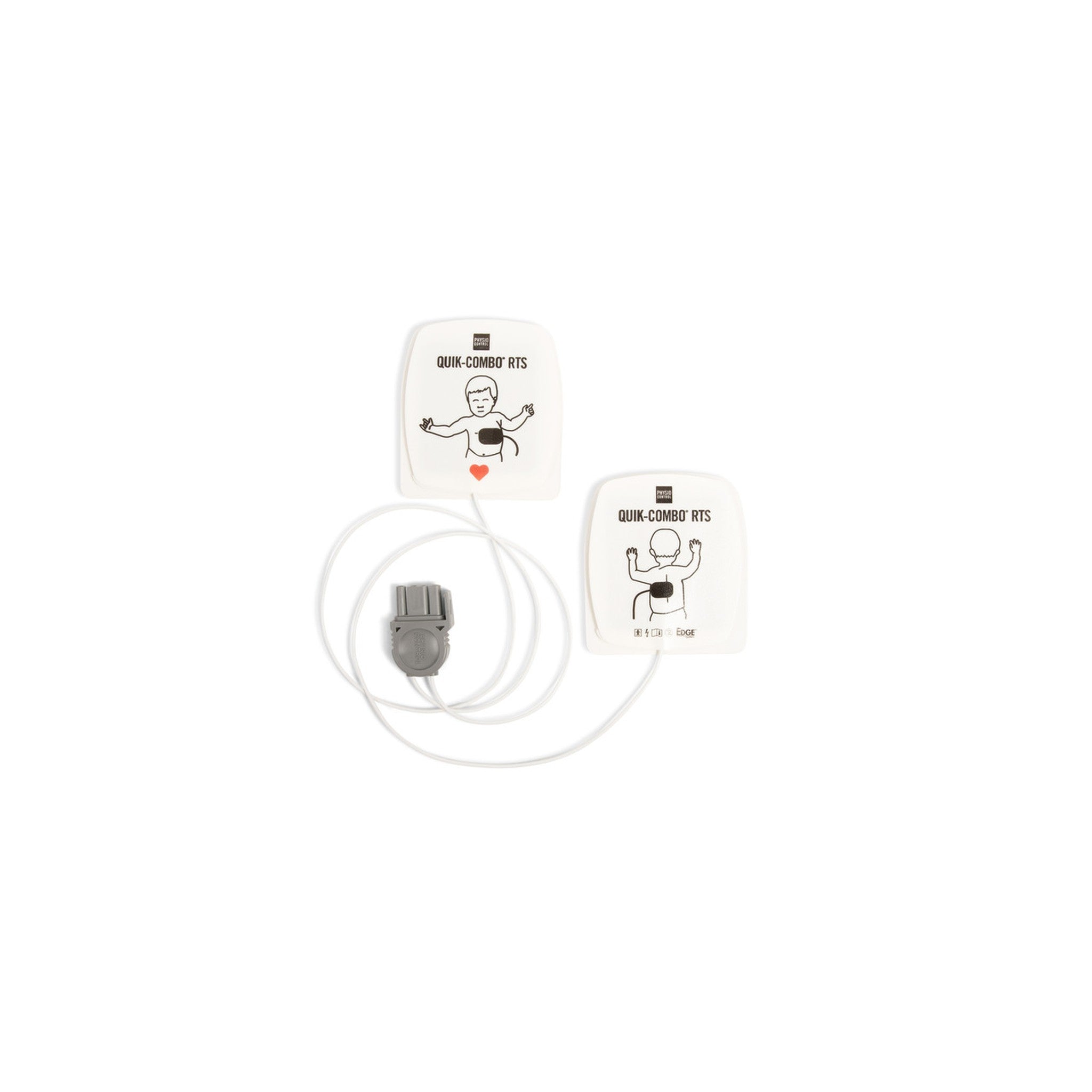 LIFEPAK 15 pediatric QUIK-COMBO RTS electrodes