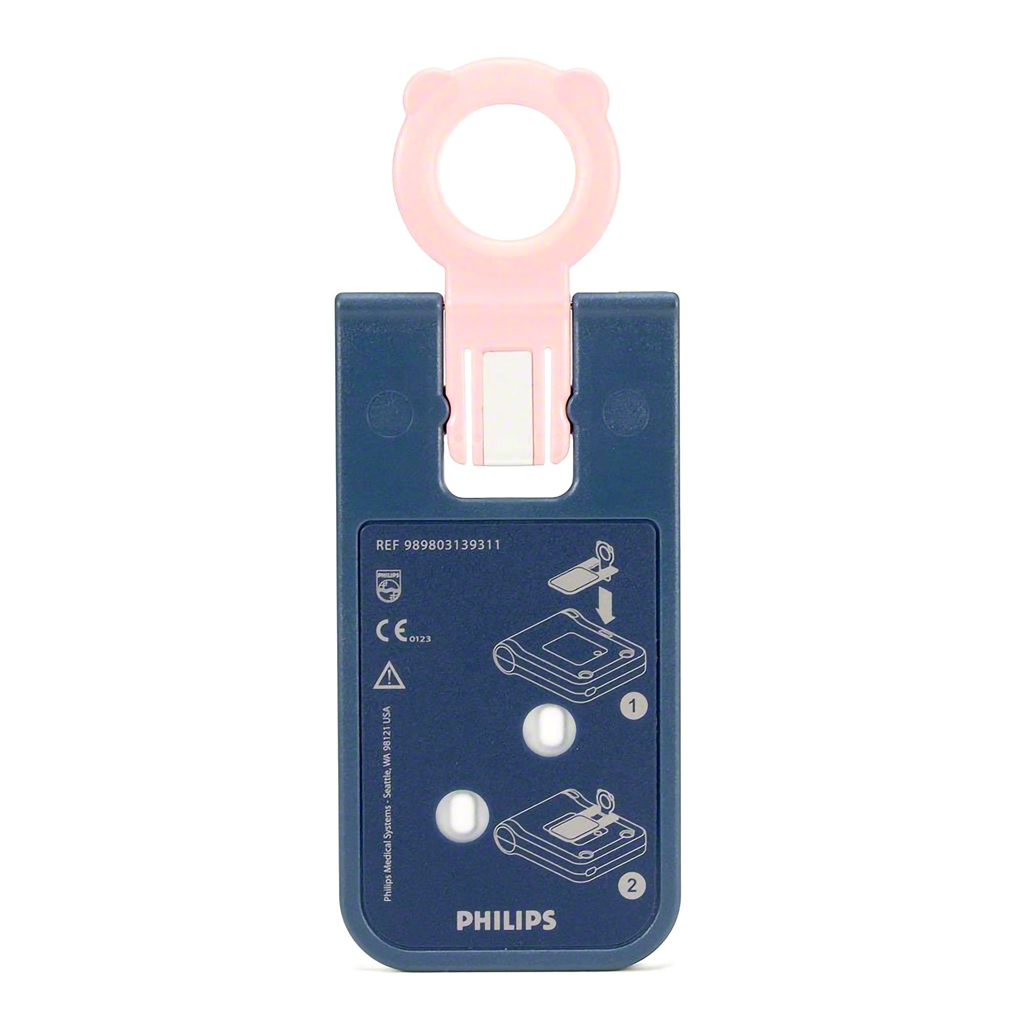 Philips HeartStart FRx AED side profile
