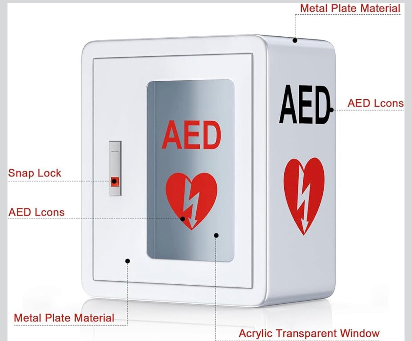 AED Wall Cabinets & Mounts