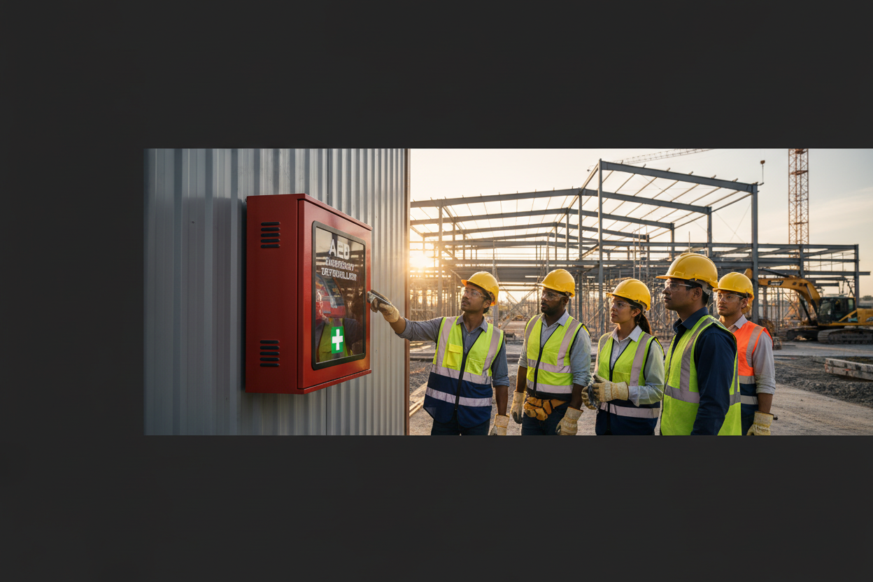 Construction Site AED