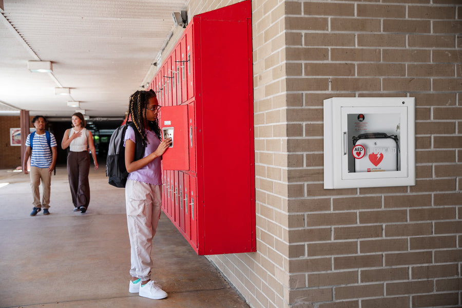 Keep AED status visible